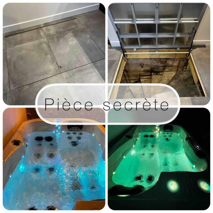 Maison Suspendue Avec Jacuzzi Privatif 퐁텡로양 외부 사진